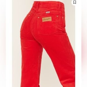 Wrangler high rise flare!